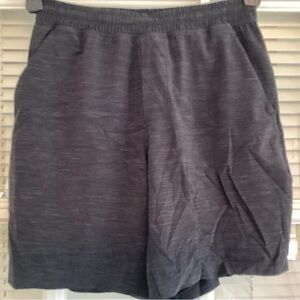 lululemon athletica Men's Heathered Charcoal Athletic Shorts